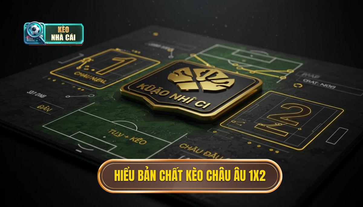1. Hiểu Rõ Bản Chất Kèo Châu Âu (1x2)