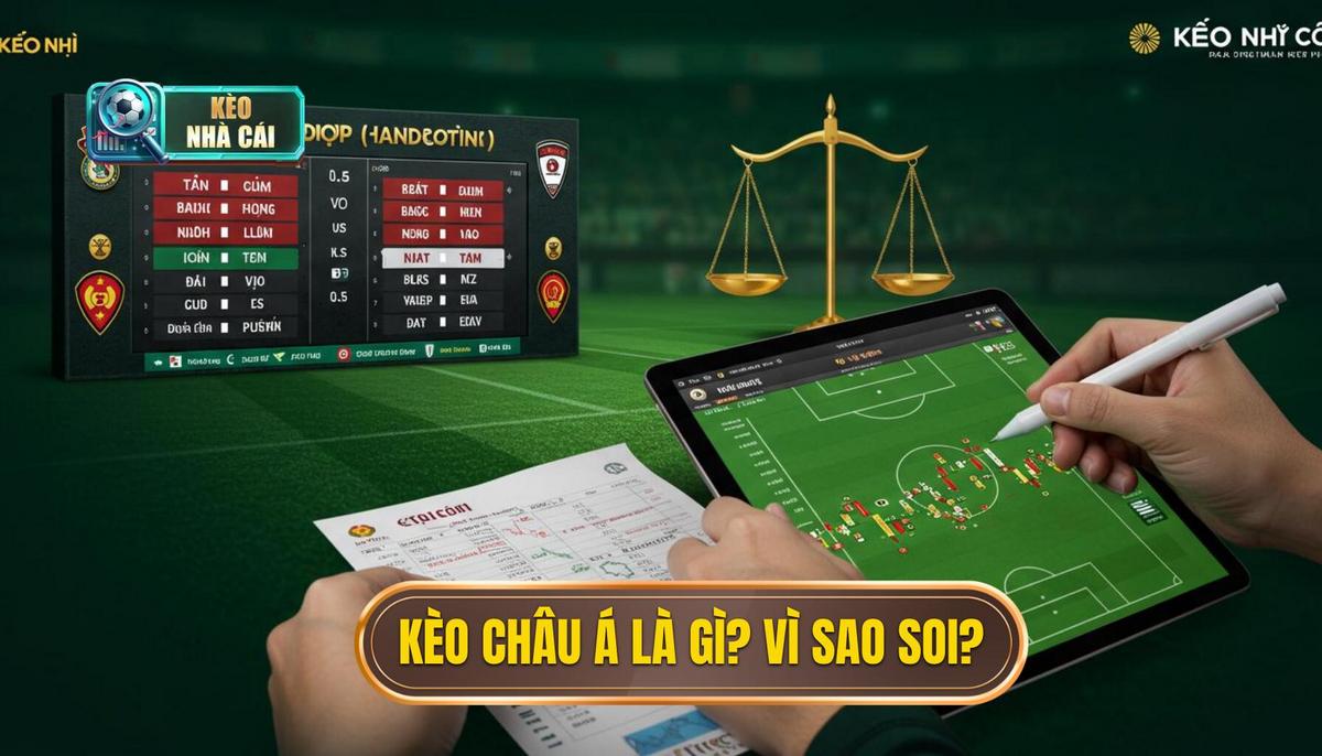 1. Kèo Châu Á (handicap) Là Gì Tại Sao Phải Soi Kèo Này 