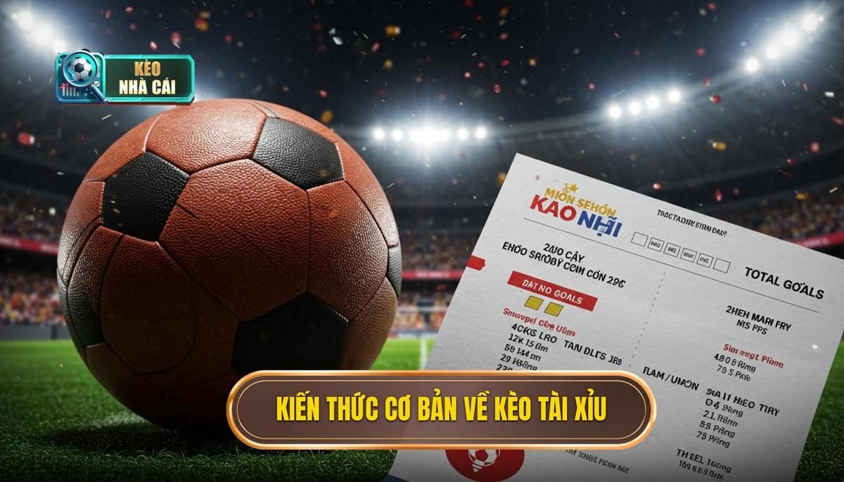 Nền Tảng Cơ Bản Về Kèo Cược Tổng Bàn Thắng (tài Xỉu)