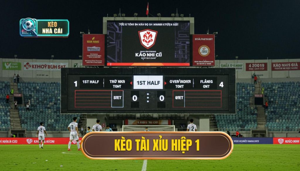 Kèo Tài Xỉu Hiệp 1