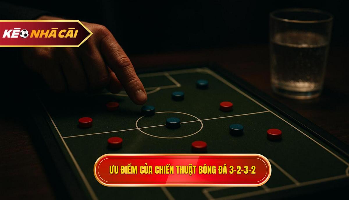 Ưu điểm Vượt Trội Khi áp Dụng Chiến Thuật Bóng đá 3 2 3 2