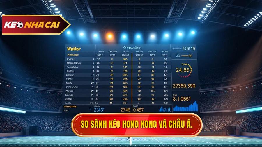 Bảng so sánh đặc điểm Kèo bóng đá Hong Kong và các giải châu Á khác